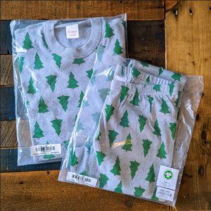NWT Hanna Andersson Organic Cotton Pajama Set in Tannenbaum